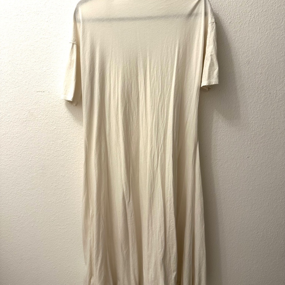 FREE PEOPLE CARTER T-SHIRT DRESS- SNOWING/XS - Picture 4 of 4